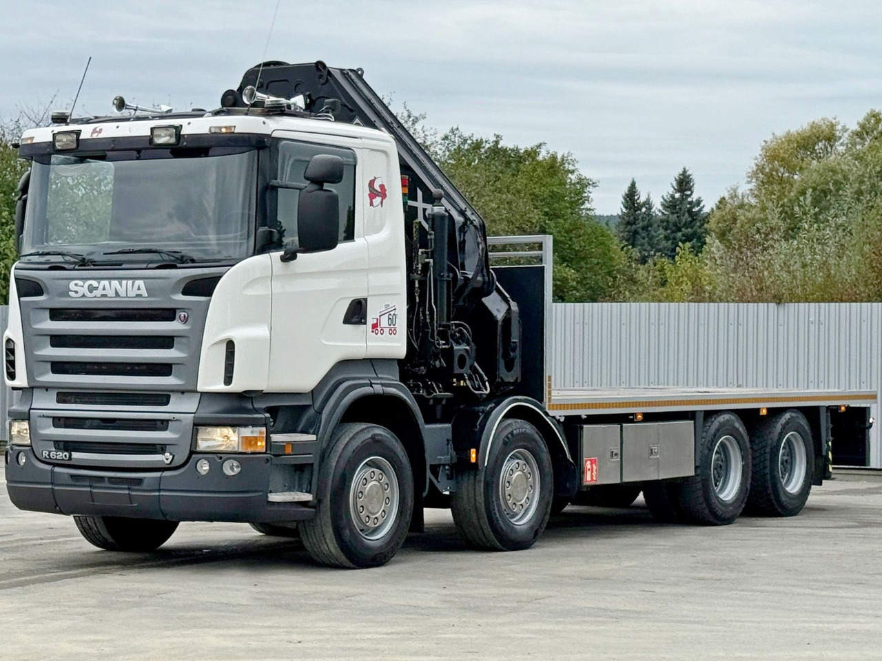 Scania R 620*PLATFORM 6,45m*HIAB 600 E - 9 + FUNK / 8x4 - משאית מנוף: תמונה 3 Scania R 620*PLATFORM 6,45m*HIAB 600 E - 9 + FUNK / 8x4 - משאית מנוף: תמונה 3