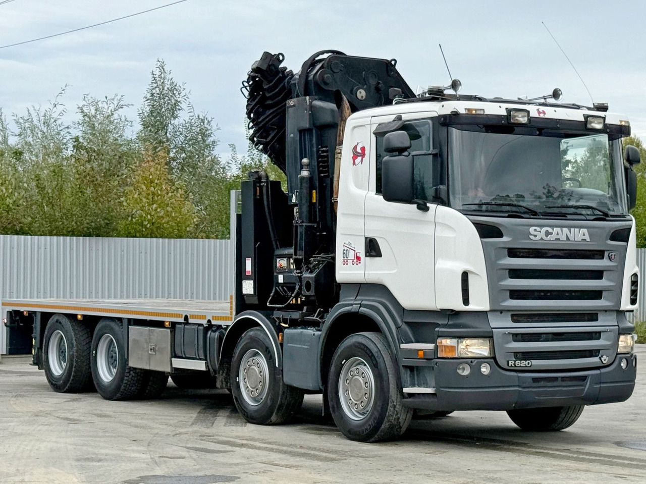 Scania R 620*PLATFORM 6,45m*HIAB 600 E - 9 + FUNK / 8x4 - משאית מנוף: תמונה 4 Scania R 620*PLATFORM 6,45m*HIAB 600 E - 9 + FUNK / 8x4 - משאית מנוף: תמונה 4