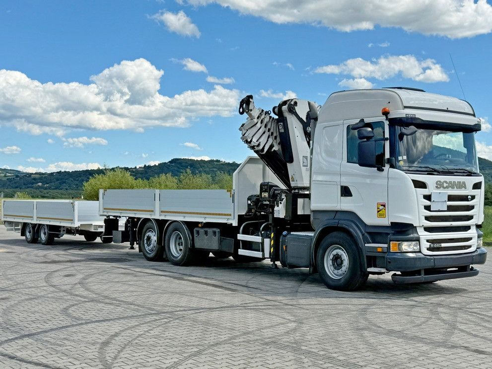 Scania R440 * HIAB 422 E-6 HIPRO + FUNK + Anhänger!*TOP - משאית מנוף: תמונה 3 Scania R440 * HIAB 422 E-6 HIPRO + FUNK + Anhänger!*TOP - משאית מנוף: תמונה 3