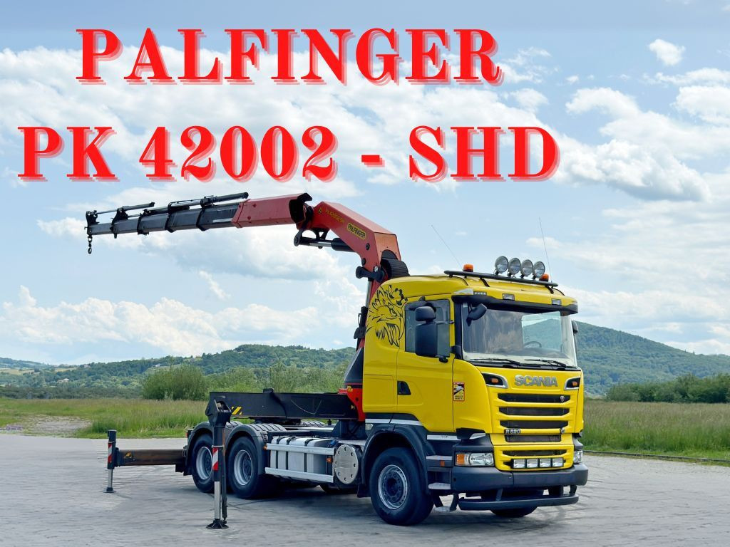 Scania R620 * Sattelzugmaschine + PK 42002-SHD+FUNK/6x4 - יחידת טרקטור: תמונה 1 Scania R620 * Sattelzugmaschine + PK 42002-SHD+FUNK/6x4 - יחידת טרקטור: תמונה 1