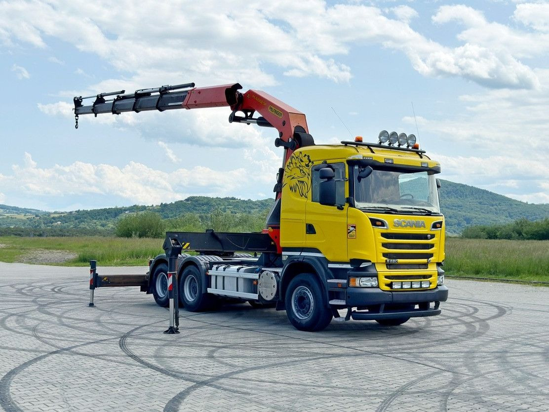 Scania R620 * Sattelzugmaschine + PK 42002-SHD+FUNK/6x4 - משאית מנוף: תמונה 2 Scania R620 * Sattelzugmaschine + PK 42002-SHD+FUNK/6x4 - משאית מנוף: תמונה 2