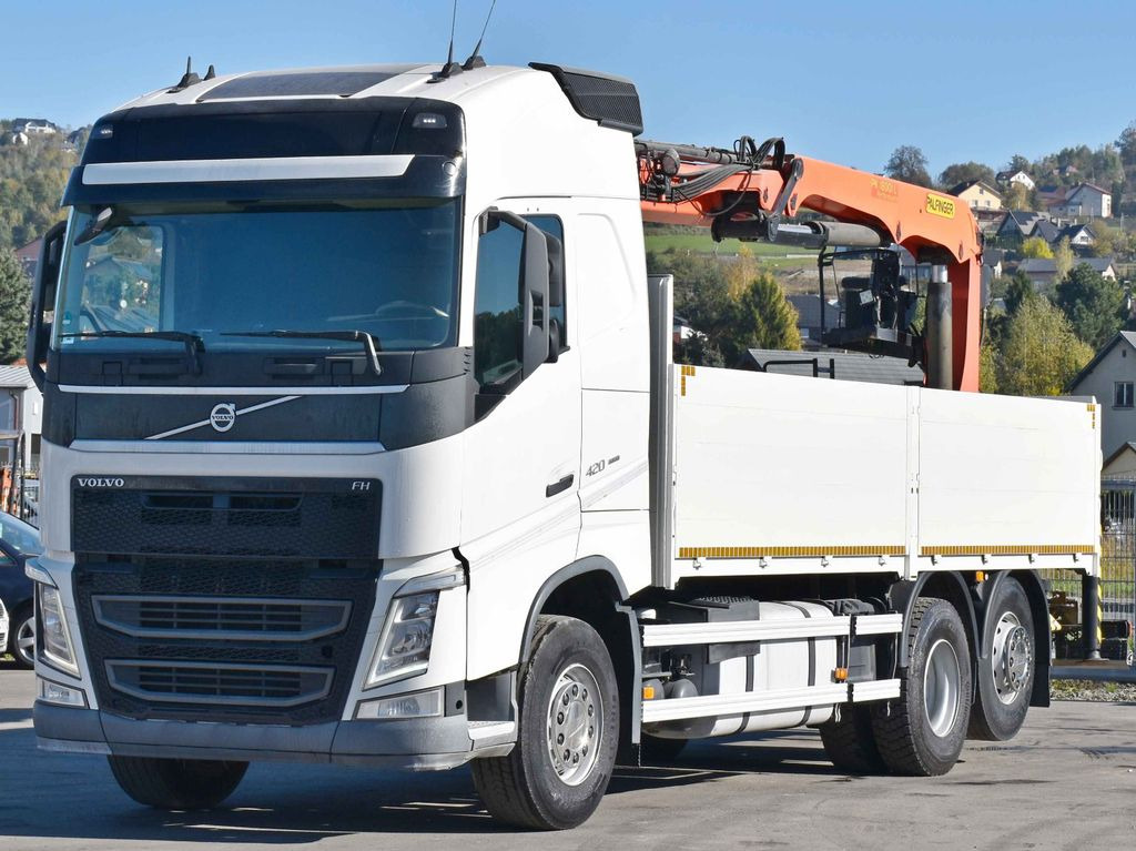 Volvo FH 420 Pritsche 6,60m * PK 18001 L* TOPZUSTAND Volvo FH 420 Pritsche 6,60m * PK 18001 L* TOPZUSTAND - משאית מנוף, משאית צד נופל/ שטוחה: תמונה 4 Volvo FH 420 Pritsche 6,60m * PK 18001 L* TOPZUSTAND Volvo FH 420 Pritsche 6,60m * PK 18001 L* TOPZUSTAND - משאית מנוף, משאית צד נופל/ שטוחה: תמונה 4