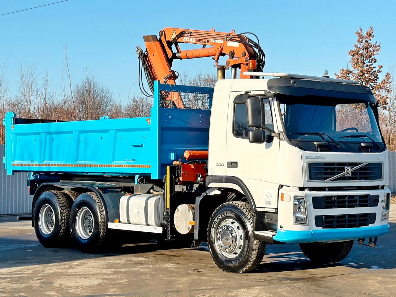 Volvo FM 380 Kipper 5,10 m * ATLAS TEREX 135.2ME-A2 - מזהיר, משאית מנוף: תמונה 2 Volvo FM 380 Kipper 5,10 m * ATLAS TEREX 135.2ME-A2 - מזהיר, משאית מנוף: תמונה 2