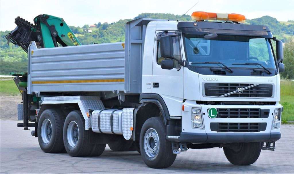 Volvo FM 440 Kipper 4,80m + PK 17000D/6x4 * TOPZUSTAND - מזהיר, משאית מנוף: תמונה 3 Volvo FM 440 Kipper 4,80m + PK 17000D/6x4 * TOPZUSTAND - מזהיר, משאית מנוף: תמונה 3