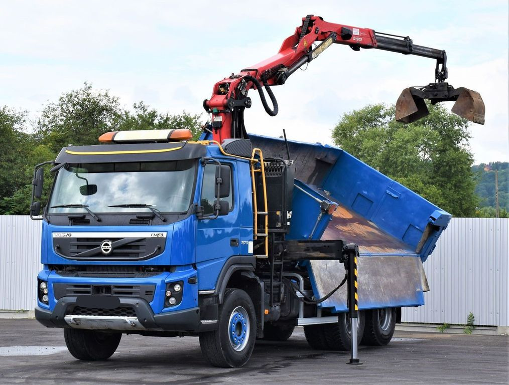 Volvo FMX 370 Kipper 4,90m *EPSILON Q150Z/FUNK*6x4 - משאית מנוף, מזהיר: תמונה 3 Volvo FMX 370 Kipper 4,90m *EPSILON Q150Z/FUNK*6x4 - משאית מנוף, מזהיר: תמונה 3