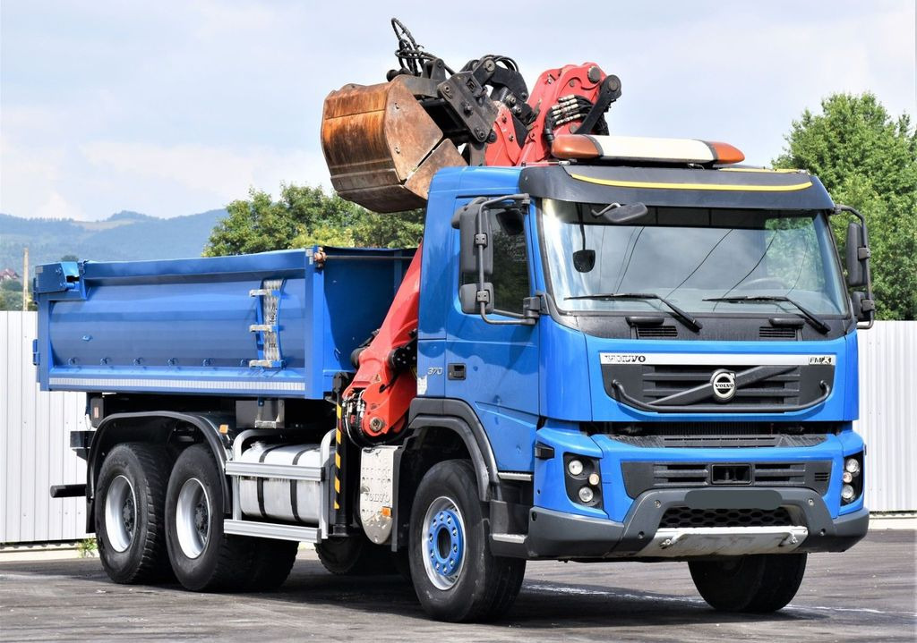 Volvo FMX 370 Kipper 4,90m *EPSILON Q150Z/FUNK*6x4 - משאית מנוף, מזהיר: תמונה 4 Volvo FMX 370 Kipper 4,90m *EPSILON Q150Z/FUNK*6x4 - משאית מנוף, מזהיר: תמונה 4