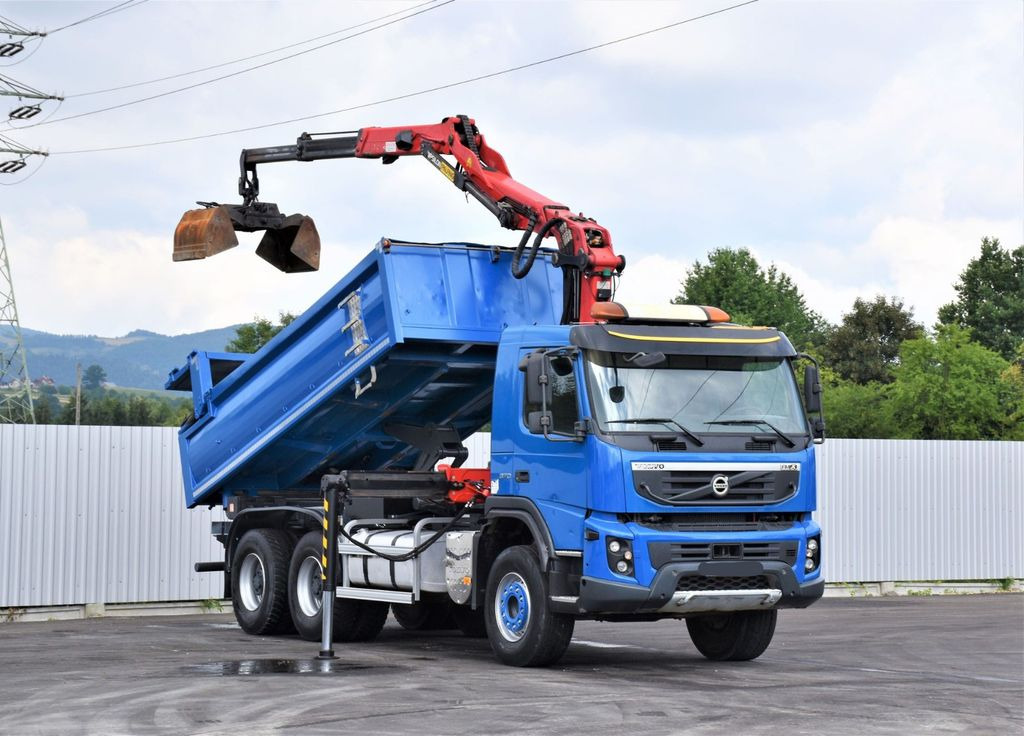Volvo FMX 370 Kipper 4,90m *EPSILON Q150Z/FUNK*6x4 - משאית מנוף, מזהיר: תמונה 2 Volvo FMX 370 Kipper 4,90m *EPSILON Q150Z/FUNK*6x4 - משאית מנוף, מזהיר: תמונה 2