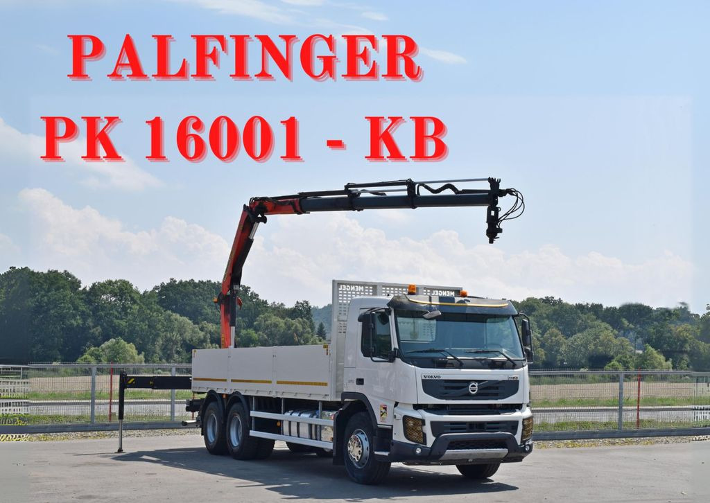 Volvo FMX 370 PRITSCHE 6,60m *PK 16001 - KB+FUNK/6x4 - משאית מנוף, מזהיר: תמונה 1 Volvo FMX 370 PRITSCHE 6,60m *PK 16001 - KB+FUNK/6x4 - משאית מנוף, מזהיר: תמונה 1