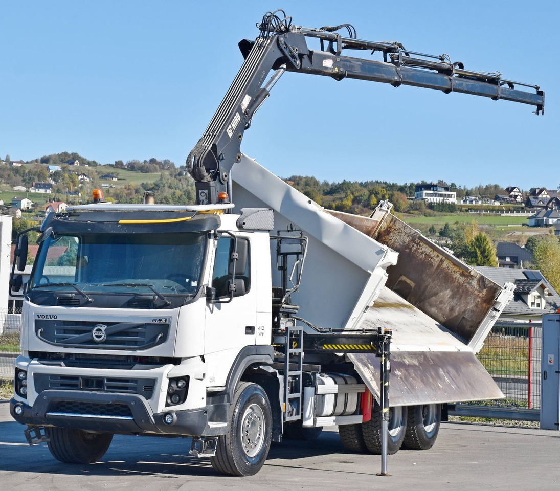 Volvo FMX 410 Kipper 5,20m*HIAB 122 D-4 HIDUO/FUNK*6x4 - מזהיר: תמונה 3 Volvo FMX 410 Kipper 5,20m*HIAB 122 D-4 HIDUO/FUNK*6x4 - מזהיר: תמונה 3