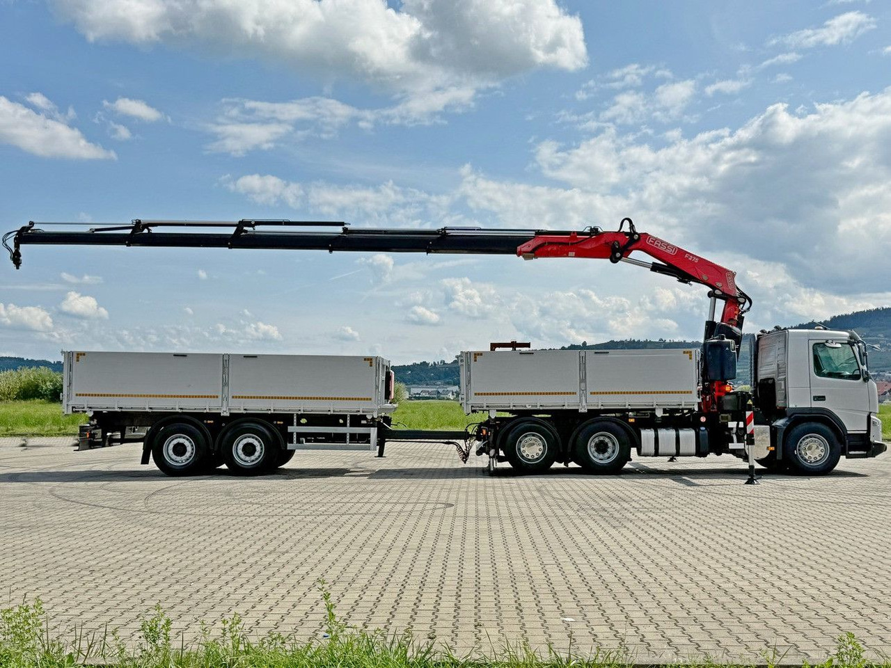 משאית מנוף Volvo FMX 420* FASSI F275.2.25 + FUNK + Anhänger / TOP: תמונה 6