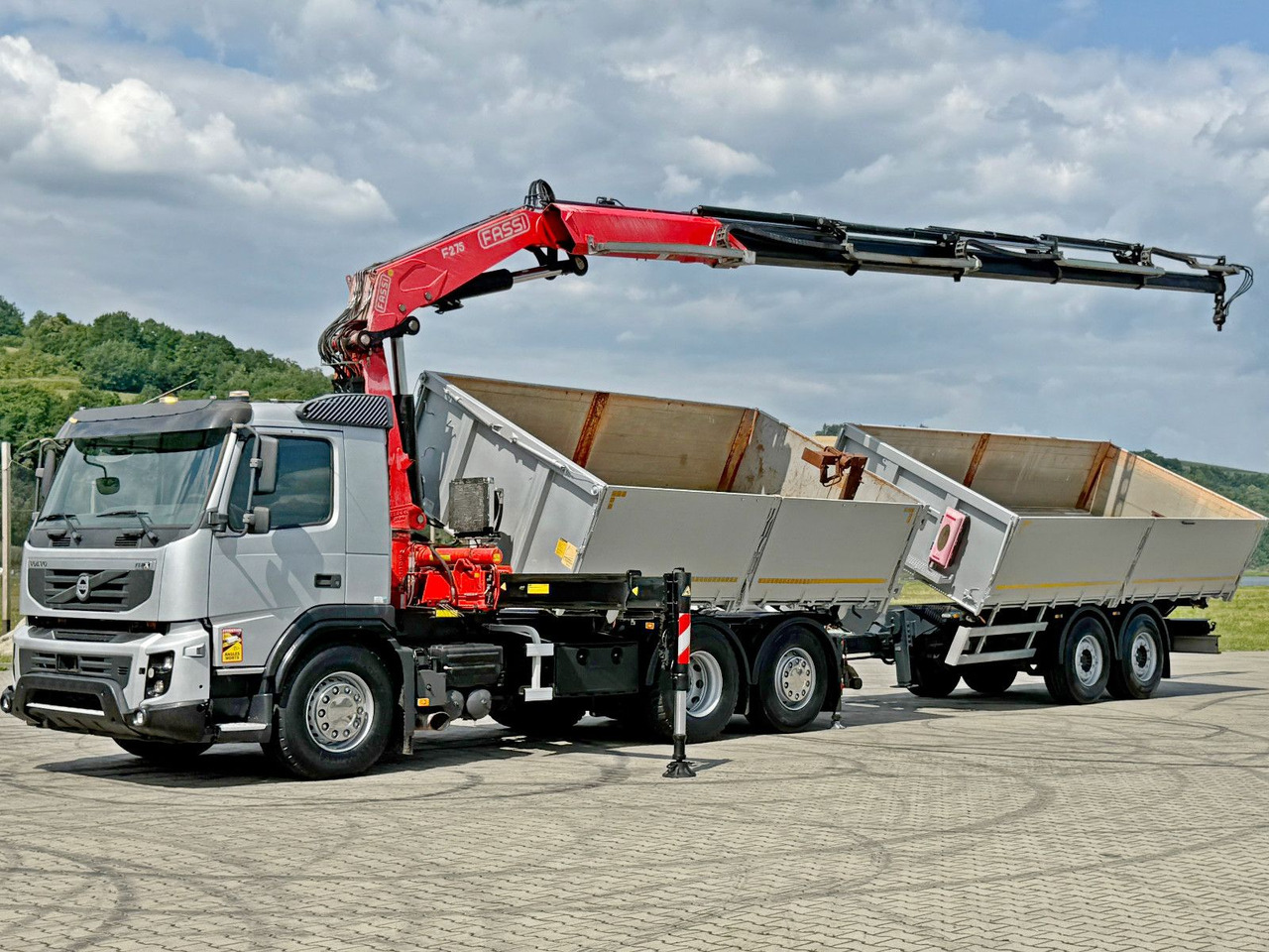 Volvo FMX 420* FASSI F275.2.25 + FUNK + Anhänger / TOP - מזהיר, משאית מנוף: תמונה 3 Volvo FMX 420* FASSI F275.2.25 + FUNK + Anhänger / TOP - מזהיר, משאית מנוף: תמונה 3