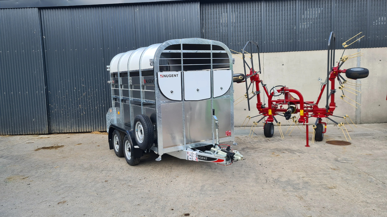 8 x 5 Nugent Livestock Trailer - קרון נגרר להובלת בעלי חיים: תמונה 5 8 x 5 Nugent Livestock Trailer - קרון נגרר להובלת בעלי חיים: תמונה 5