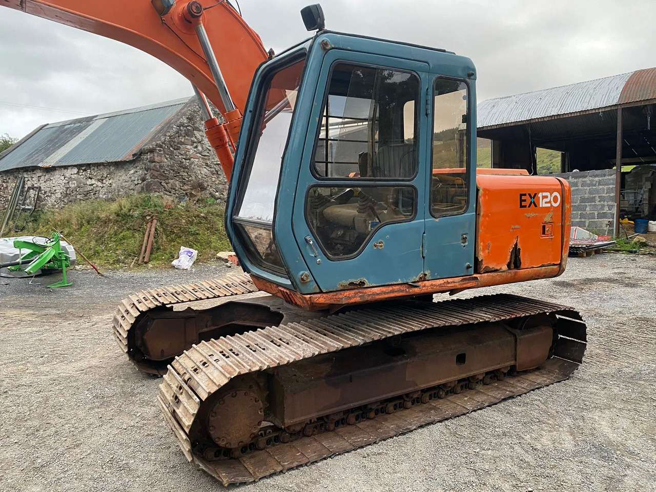 EX Hitachi 120-3 - מחפר סורק: תמונה 2 EX Hitachi 120-3 - מחפר סורק: תמונה 2
