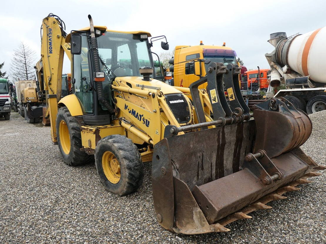 Komatsu WB 97-5 - מחפרון: תמונה 3 Komatsu WB 97-5 - מחפרון: תמונה 3