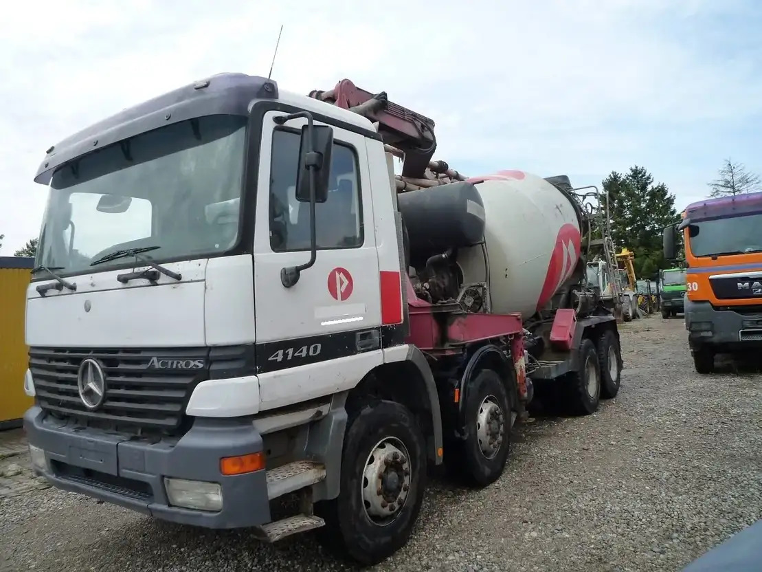 Mercedes-Benz Actros 4141 - משאית משאבת מערבל: תמונה 4 Mercedes-Benz Actros 4141 - משאית משאבת מערבל: תמונה 4