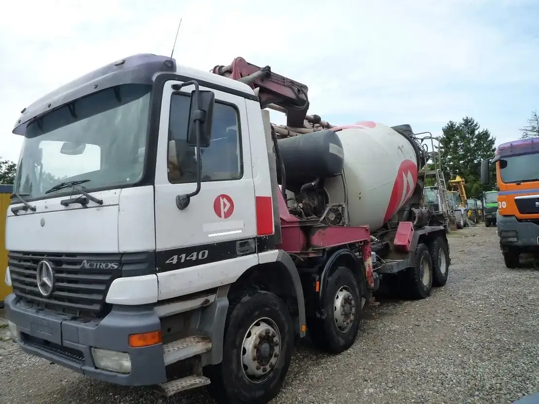 Mercedes-Benz Actros 4141 - משאית משאבת מערבל: תמונה 5 Mercedes-Benz Actros 4141 - משאית משאבת מערבל: תמונה 5