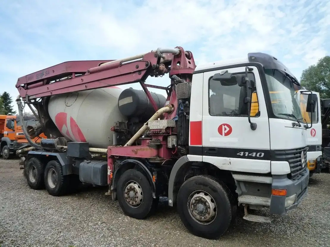 Mercedes-Benz Actros 4141 - משאית משאבת מערבל: תמונה 3 Mercedes-Benz Actros 4141 - משאית משאבת מערבל: תמונה 3