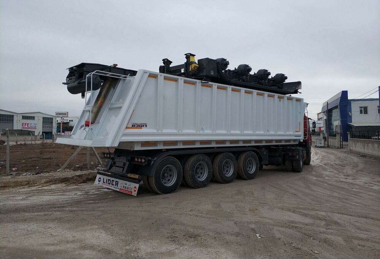 LIDER 2024 MODEL NEW 35 M3 DUMPER ( BENNE ) - סמיטריילר עם מזהיר: תמונה 4 LIDER 2024 MODEL NEW 35 M3 DUMPER ( BENNE ) - סמיטריילר עם מזהיר: תמונה 4