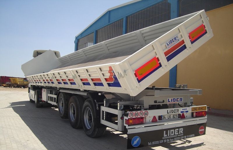LIDER 2024 MODEL NEW FROM MANUFACTURER COMPANY - סמיטריילר עם מזהיר: תמונה 3 LIDER 2024 MODEL NEW FROM MANUFACTURER COMPANY - סמיטריילר עם מזהיר: תמונה 3