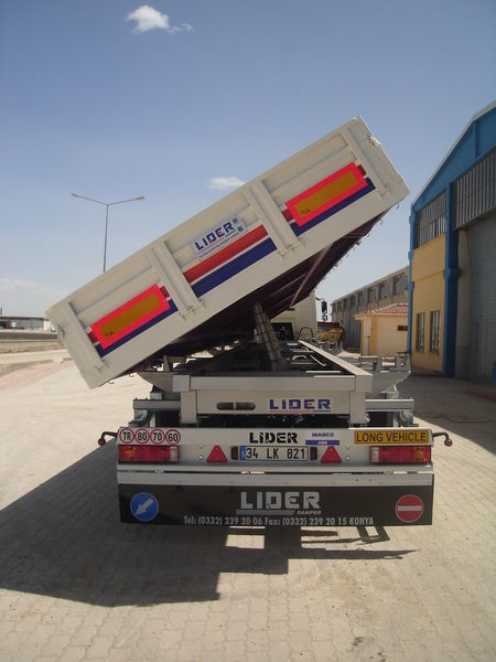 LIDER 2024 MODEL NEW FROM MANUFACTURER COMPANY - סמיטריילר עם מזהיר: תמונה 2 LIDER 2024 MODEL NEW FROM MANUFACTURER COMPANY - סמיטריילר עם מזהיר: תמונה 2