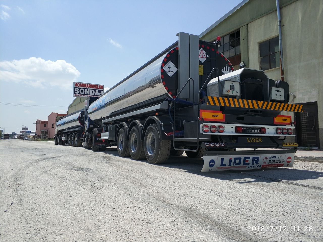 LIDER 2024 MODELS NEW LIDER TRAILER MANUFACTURER COMPANY - סמיטריילר מכל: תמונה 5 LIDER 2024 MODELS NEW LIDER TRAILER MANUFACTURER COMPANY - סמיטריילר מכל: תמונה 5