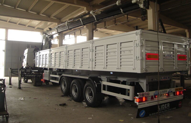 LIDER 2024 Model NEW trailer Manufacturer Company READY - סמיטריילר צד נופל/ שטוח: תמונה 3 LIDER 2024 Model NEW trailer Manufacturer Company READY - סמיטריילר צד נופל/ שטוח: תמונה 3