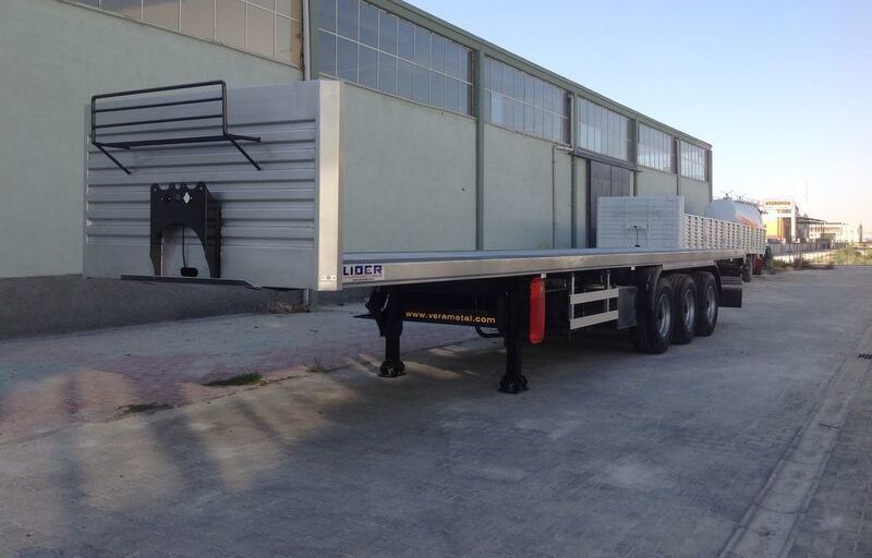 LIDER 2024 Model NEW trailer Manufacturer Company READY - סמיטריילר צד נופל/ שטוח: תמונה 5 LIDER 2024 Model NEW trailer Manufacturer Company READY - סמיטריילר צד נופל/ שטוח: תמונה 5