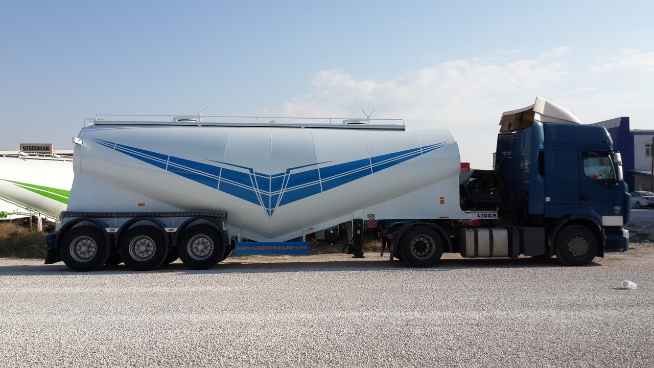 חָדָשׁ סמיטריילר מכל עבור הובלה של מלט LIDER 2025  MODEL NEW CEMENT TANKER: תמונה 10
