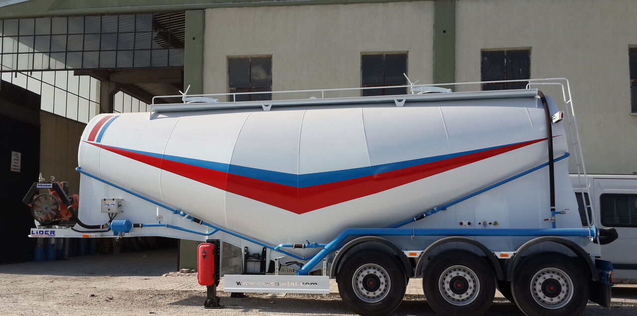 חָדָשׁ סמיטריילר מכל עבור הובלה של מלט LIDER 2025 NEW 80 TONS CAPACITY FROM MANUFACTURER READY IN STOCK: תמונה 8