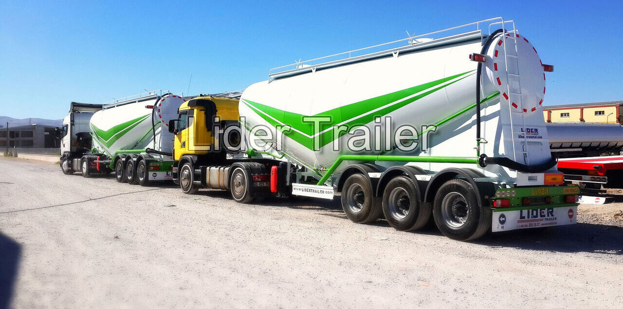 חָדָשׁ סמיטריילר מכל עבור הובלה של מלט LIDER 2025 NEW 80 TONS CAPACITY FROM MANUFACTURER READY IN STOCK: תמונה 9