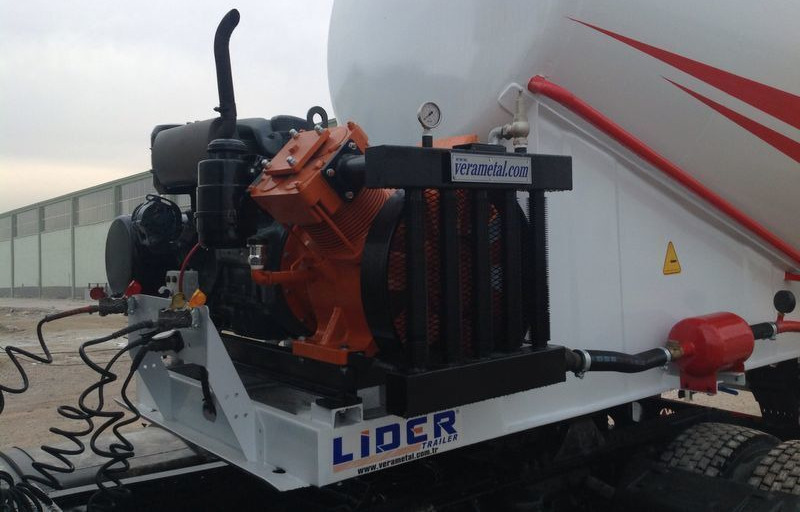 חָדָשׁ סמיטריילר מכל עבור הובלה של מלט LIDER 2025 NEW (FROM MANUFACTURER FACTORY SALE): תמונה 10