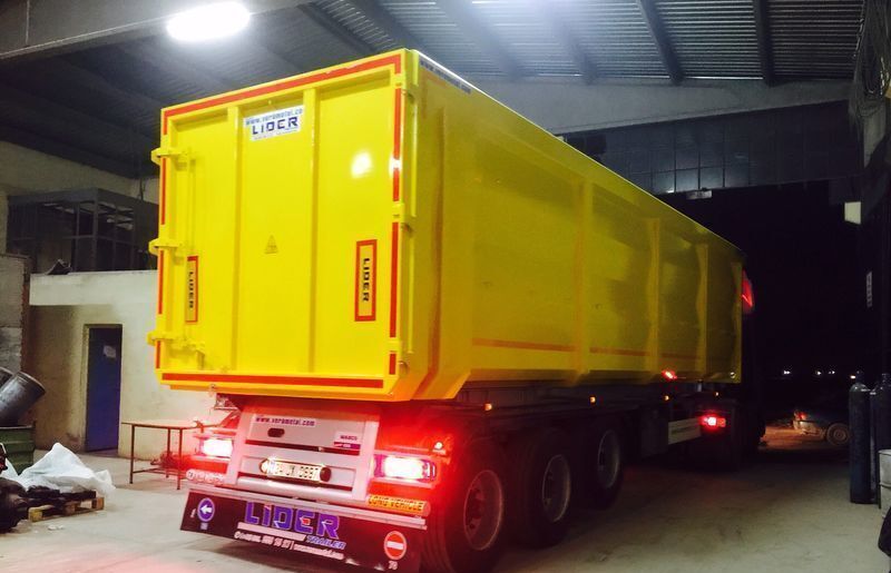 LIDER 2025 NEW TRAILER MANUFACTURER COMPANY - סמיטריילר עם מזהיר: תמונה 4 LIDER 2025 NEW TRAILER MANUFACTURER COMPANY - סמיטריילר עם מזהיר: תמונה 4