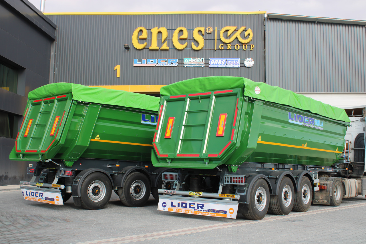 LIDER LIDER DUMPER READY STOCKS NEW 2025 YEAR - סמיטריילר עם מזהיר: תמונה 1 LIDER LIDER DUMPER READY STOCKS NEW 2025 YEAR - סמיטריילר עם מזהיר: תמונה 1