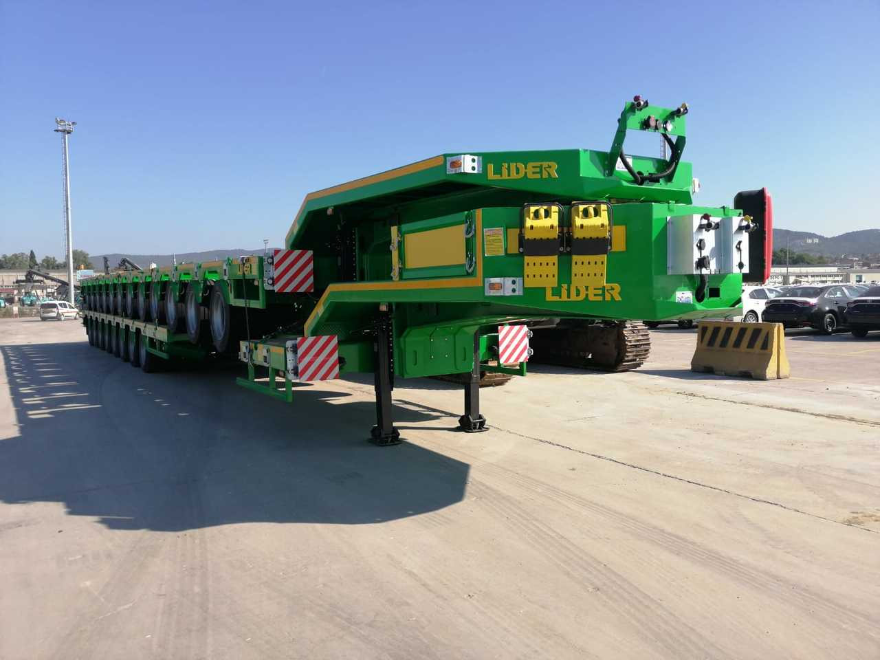 חָדָשׁ סמיטריילר עם מטען נמוך עבור הובלה של מכונות כבדות LIDER LIDER NEW 2025 MODEL Lowbed: תמונה 8