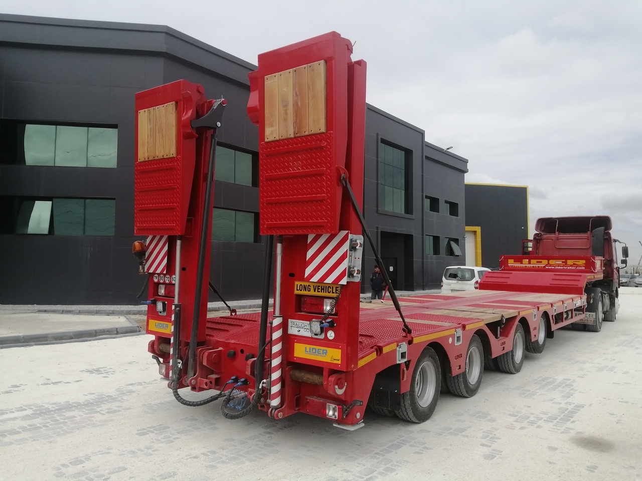 חָדָשׁ סמיטריילר עם מטען נמוך LIDER NEW 2025 MODELS YEAR LIDER TRAILER: תמונה 14