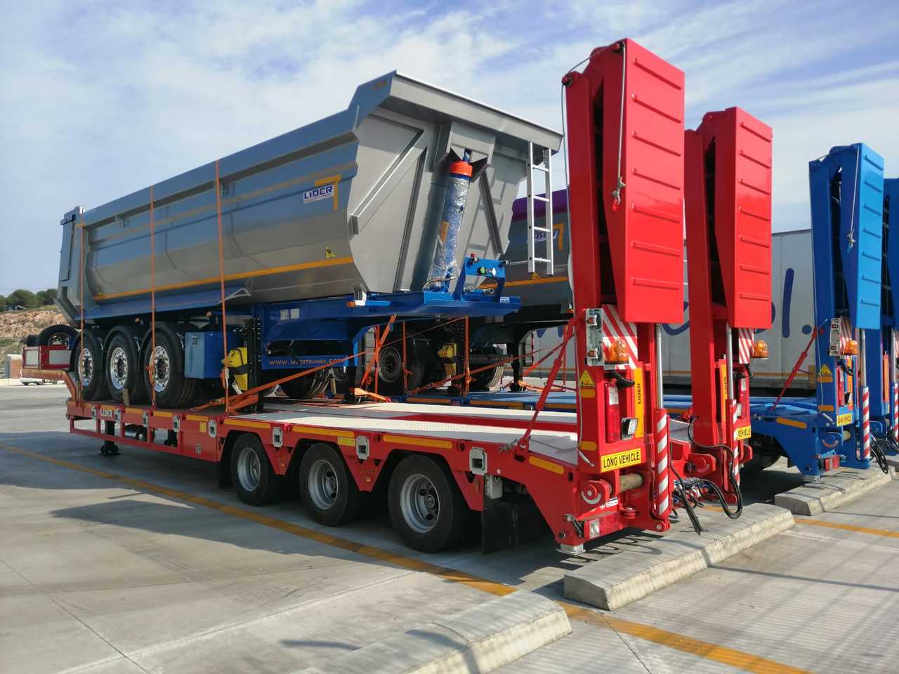 חָדָשׁ סמיטריילר עם מטען נמוך LIDER NEW 2025 MODELS YEAR LIDER TRAILER: תמונה 11