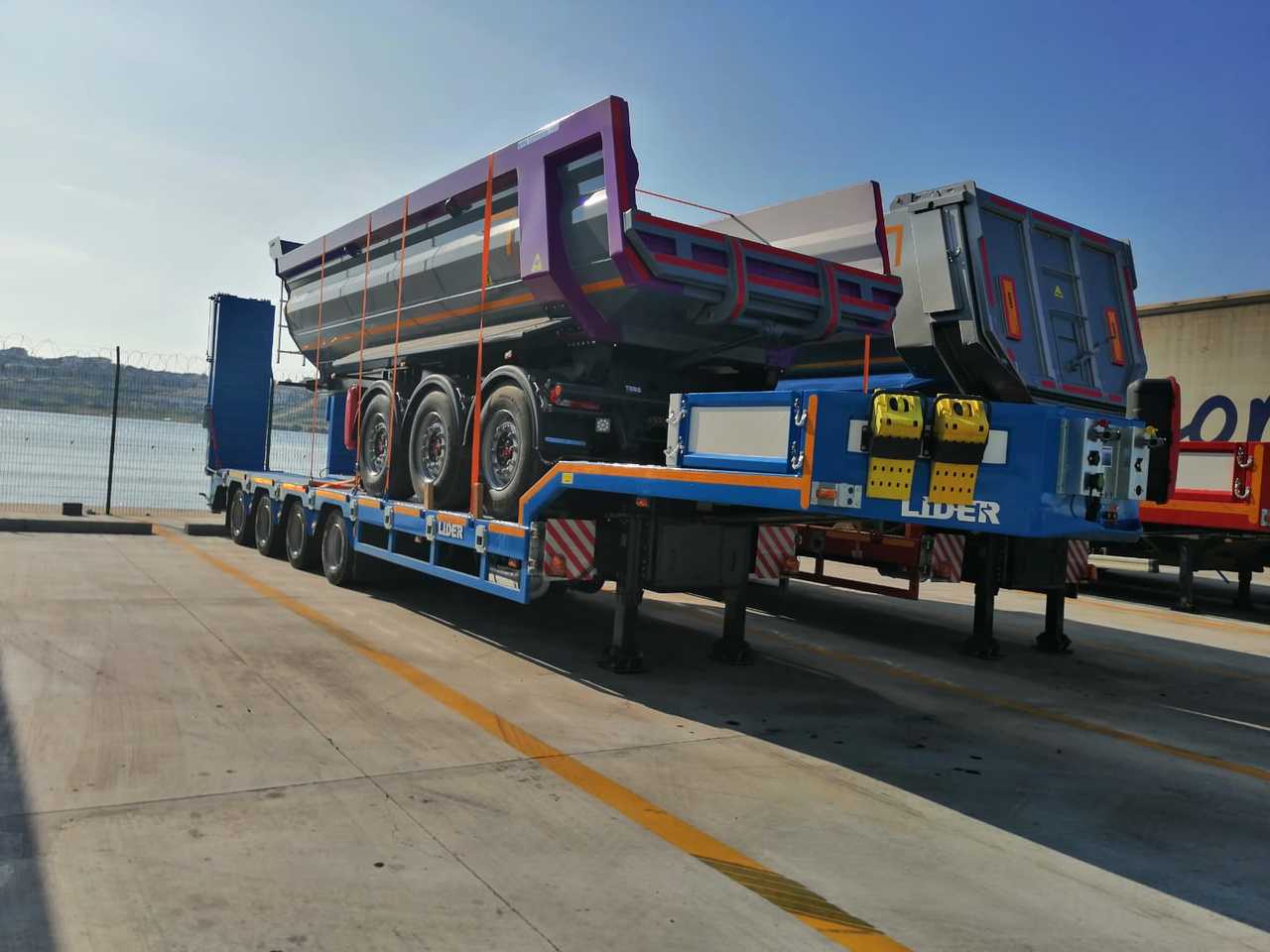 חָדָשׁ סמיטריילר עם מטען נמוך LIDER NEW 2025 MODELS YEAR LIDER TRAILER: תמונה 9