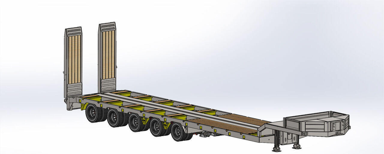 חָדָשׁ סמיטריילר עם מטען נמוך LIDER NEW 2025 MODELS YEAR LIDER TRAILER: תמונה 10