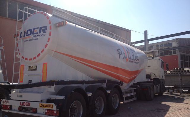 חָדָשׁ סמיטריילר מכל עבור הובלה של מלט LIDER NEW 2025 YEAR LIDER TRAILER: תמונה 11