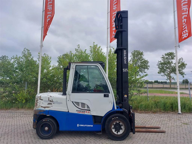 Hyster H5.5FT - מלגזת סולר: תמונה 1 Hyster H5.5FT - מלגזת סולר: תמונה 1