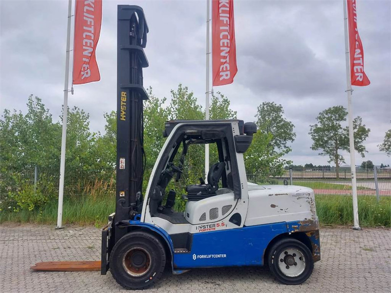Hyster H5.5FT - מלגזת סולר: תמונה 2 Hyster H5.5FT - מלגזת סולר: תמונה 2