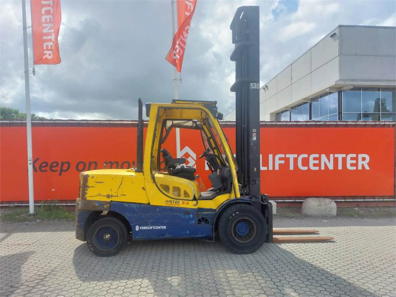 Hyster H5.5FT - מלגזת סולר: תמונה 1 Hyster H5.5FT - מלגזת סולר: תמונה 1