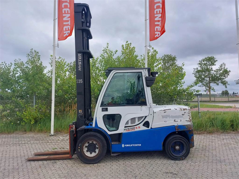 Hyster H5.5FT - מלגזת סולר: תמונה 2 Hyster H5.5FT - מלגזת סולר: תמונה 2
