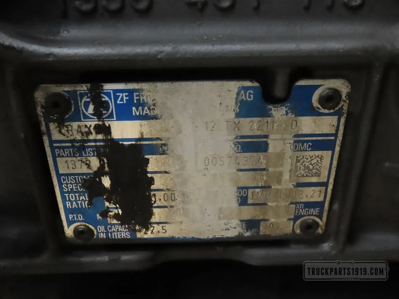 DAF 2189382 | Versnellingsbak 12TX2211TD - תיבת הילוכים עבור משאית: תמונה 3 DAF 2189382 | Versnellingsbak 12TX2211TD - תיבת הילוכים עבור משאית: תמונה 3
