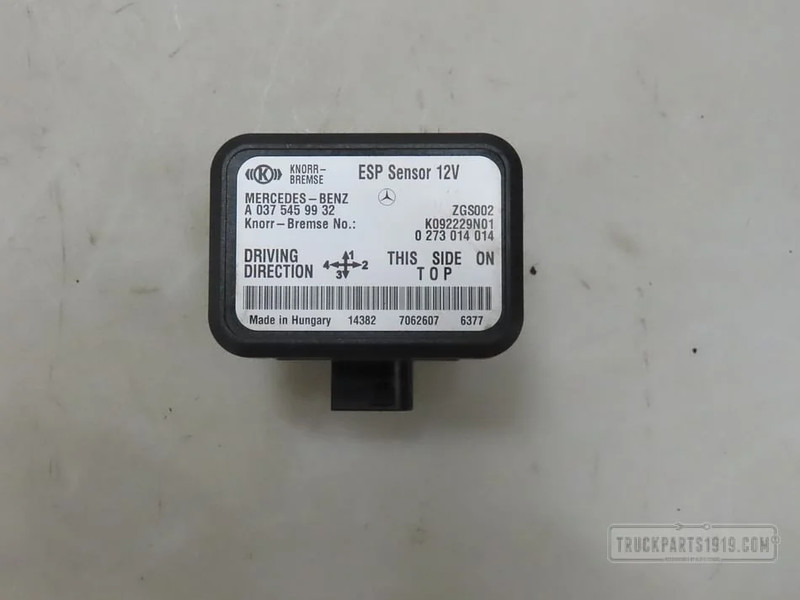 Mercedes-Benz Electrical System ESP sensor MB MP4 - חיישן עבור משאית: תמונה 1 Mercedes-Benz Electrical System ESP sensor MB MP4 - חיישן עבור משאית: תמונה 1