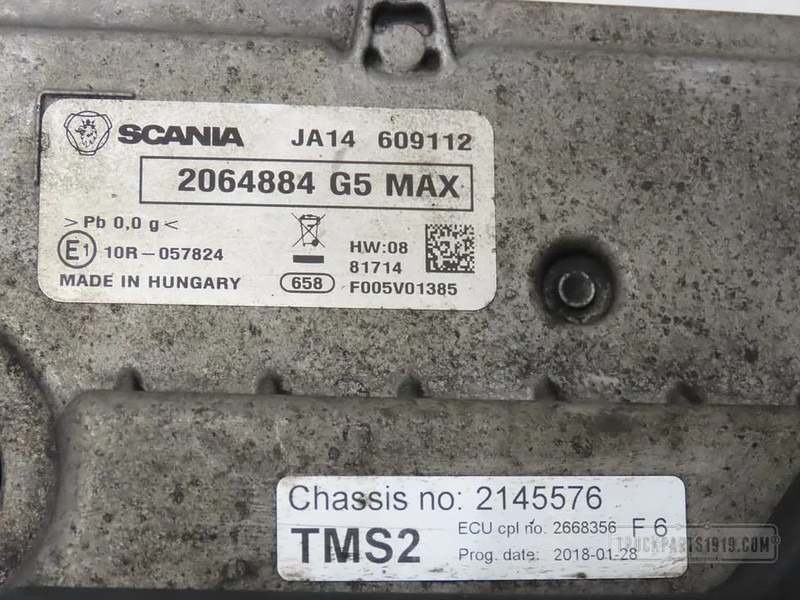 Scania 2668356 Versnellingsbak regeleenheid T - ECU עבור משאית: תמונה 2 Scania 2668356 Versnellingsbak regeleenheid T - ECU עבור משאית: תמונה 2