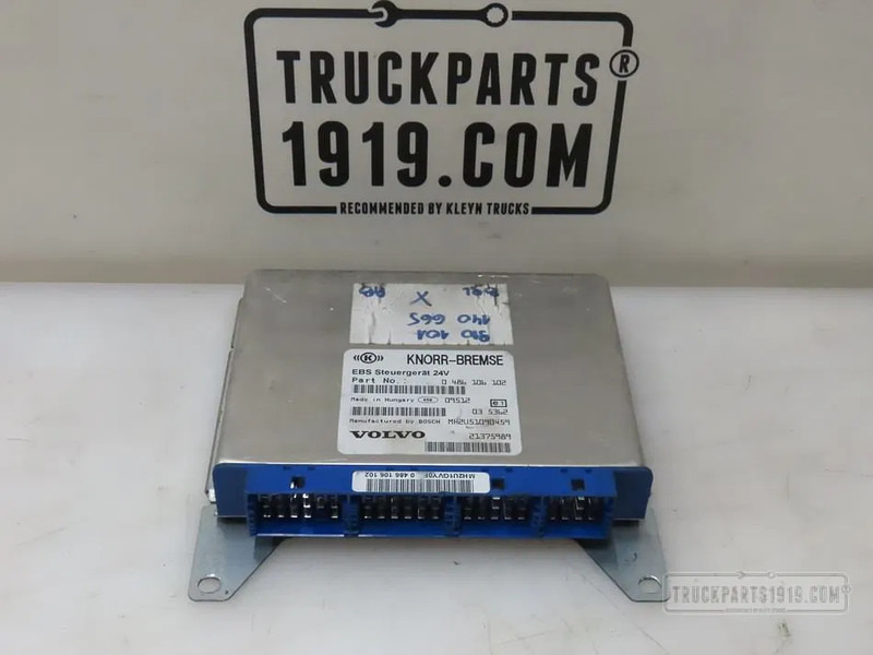 Volvo 21375989 EBS regeleenheid Volvo - ECU עבור משאית: תמונה 1 Volvo 21375989 EBS regeleenheid Volvo - ECU עבור משאית: תמונה 1