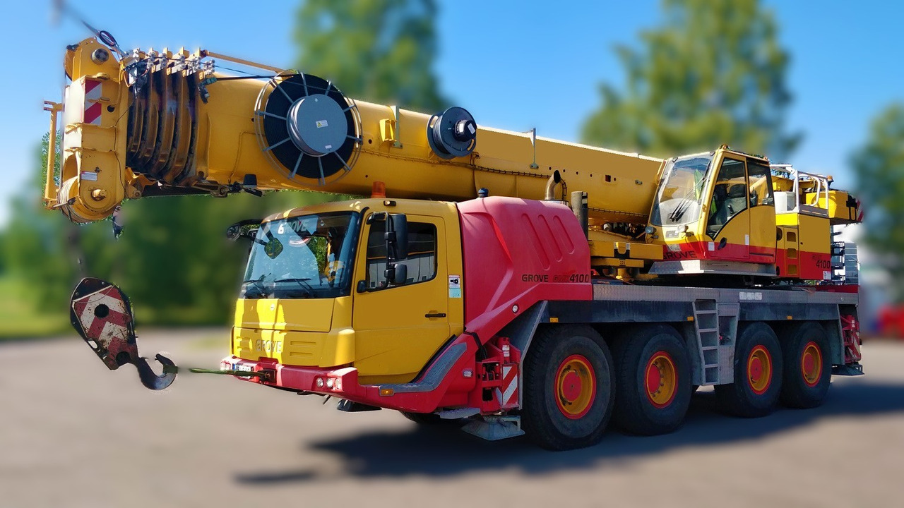 Grove GMK 4100 - עגורן נייד: תמונה 1 Grove GMK 4100 - עגורן נייד: תמונה 1