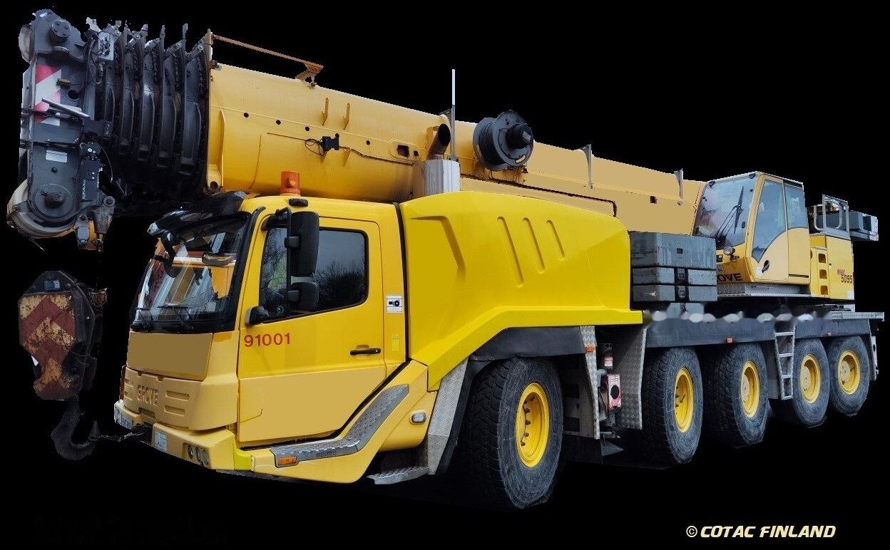 Grove GMK 5095 - עגורן נייד: תמונה 1 Grove GMK 5095 - עגורן נייד: תמונה 1