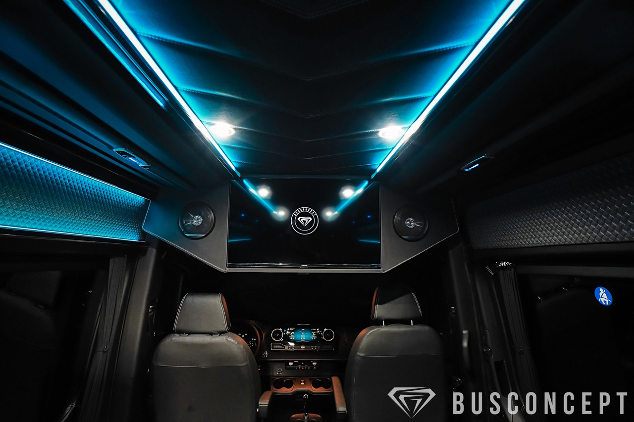 חָדָשׁ מיניבוס, כלי רכב מסחרי לנוסעים Mercedes Sprinter 319 Busconcept L3H2 9-Sitze: תמונה 5